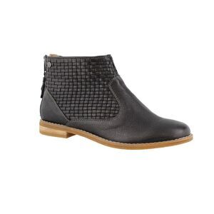 HUSH PUPPIES Adee Chardon Woven Ankle Boots Sz 5.5